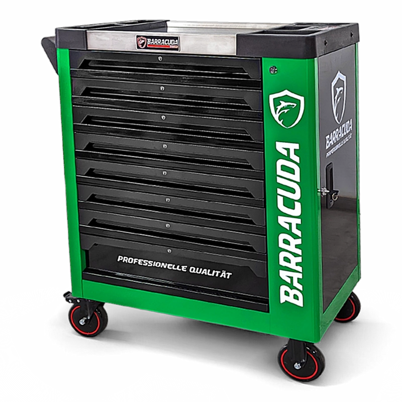 Servante d'atelier 8 tiroirs / 7 outillés Barracuda ROCK Pro +