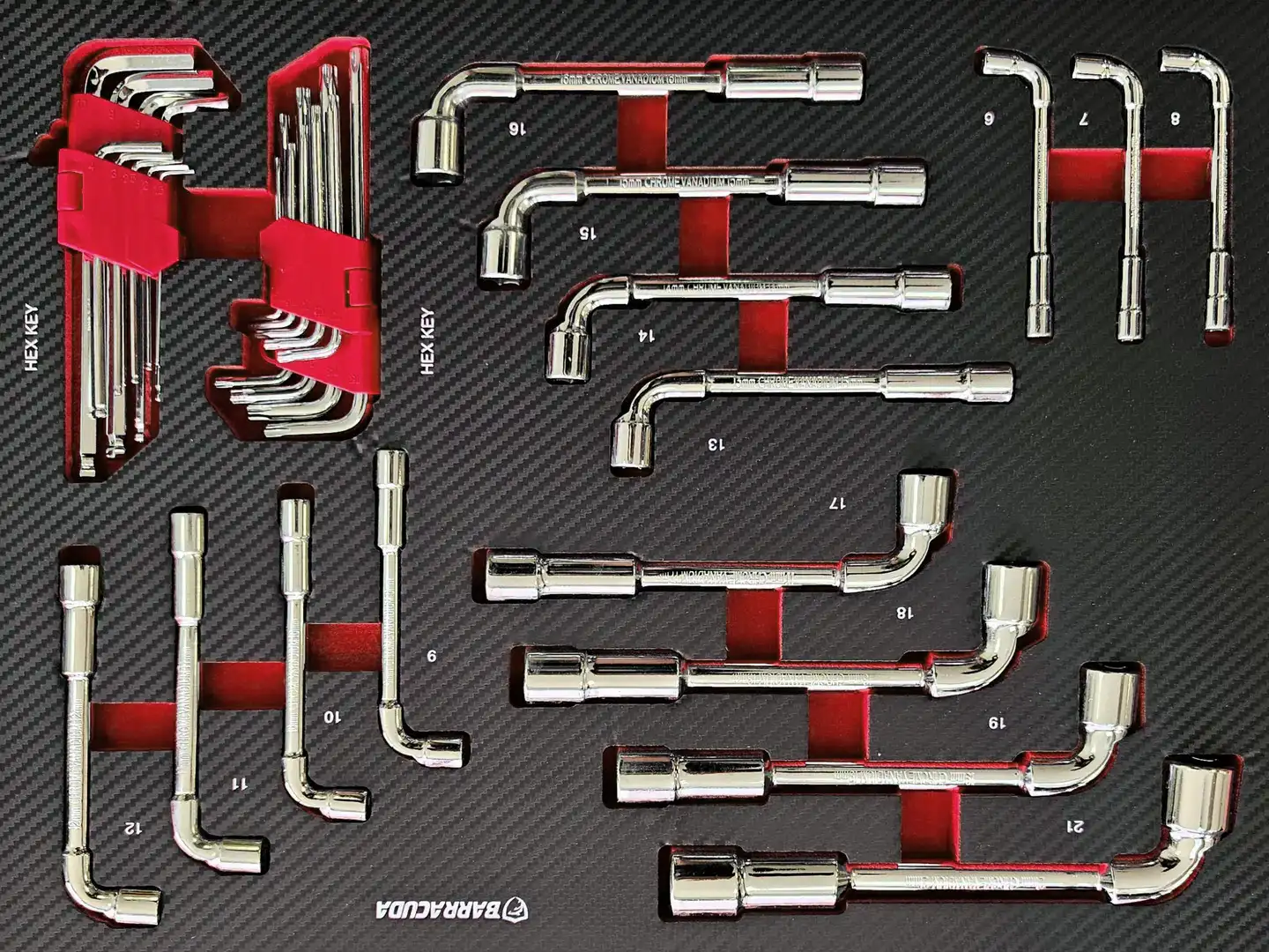 Plateau module d'outils Clés à pipe - Barracuda Tools