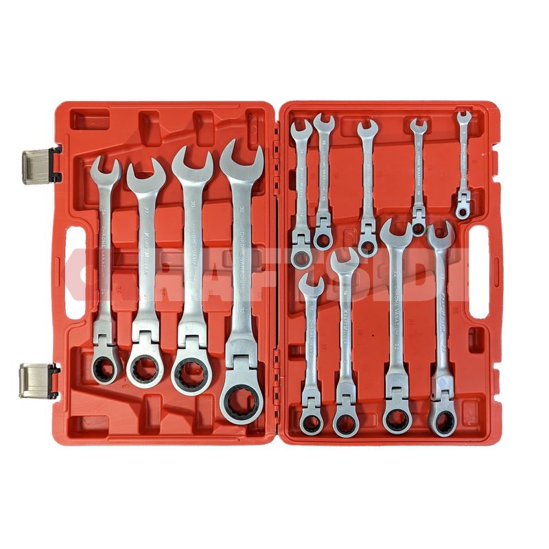 Coffret Clés plates articulées