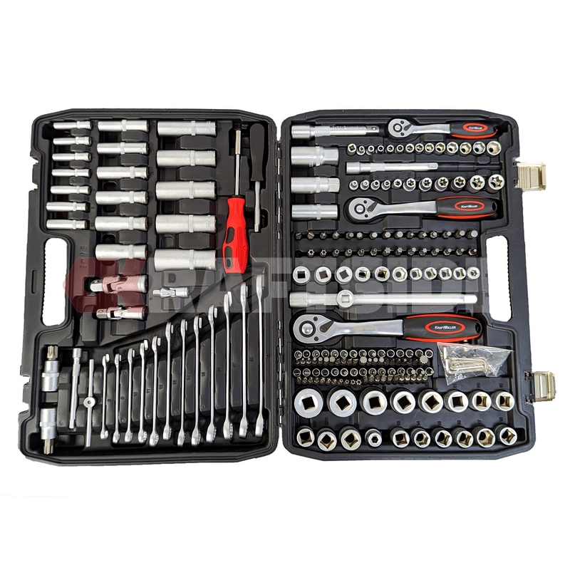 Mallette clés à cliquet - 215 pièces