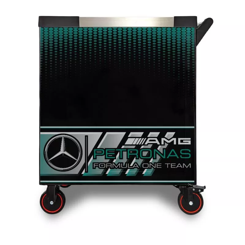 Servante d'atelier 8 tiroirs - Mercedes AMG Petronas