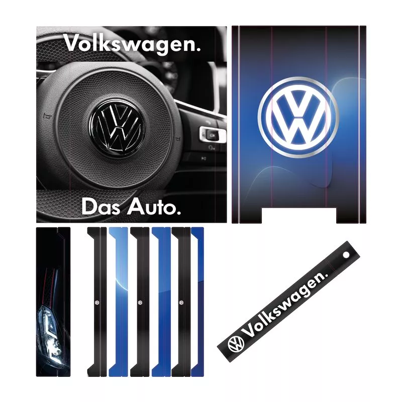 Kit déco' pour servante d'atelier 8 tiroirs -Volkswagen