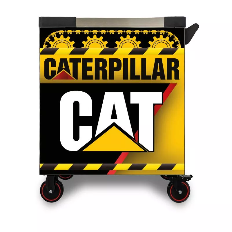 Kit déco' pour servante d'atelier 8 tiroirs - Caterpillar