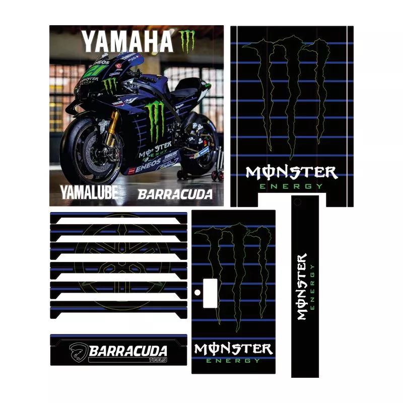 Kit déco' pour servante d'atelier 7 tiroirs - Yamaha x Monster Energy