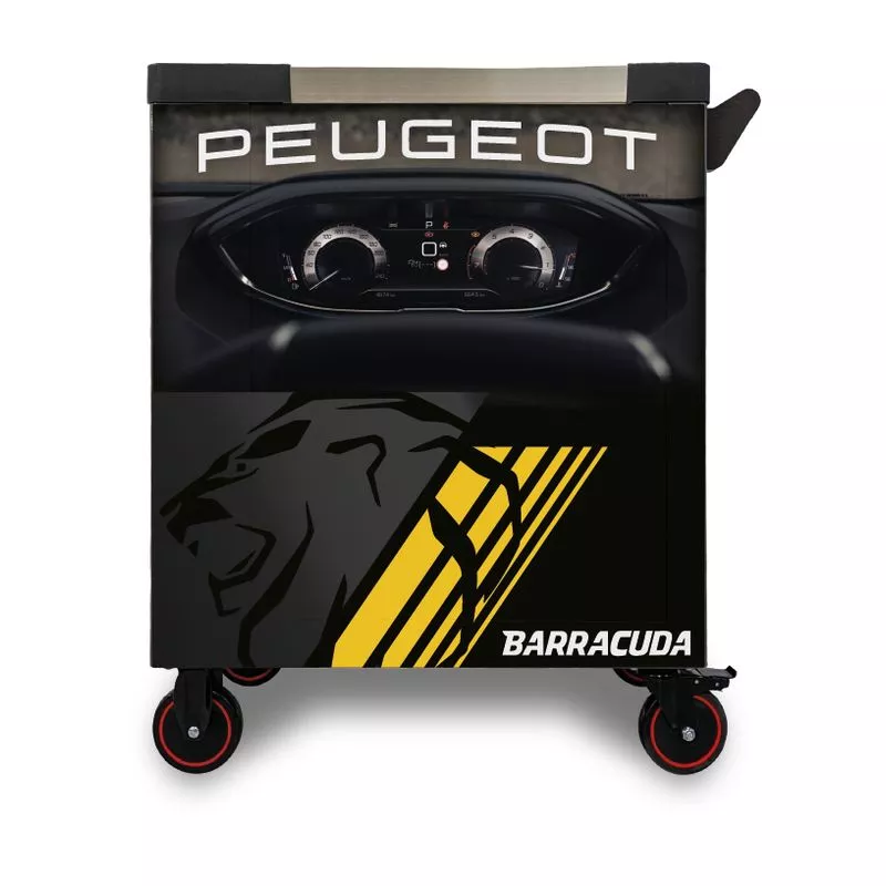 Servante d'atelier 7 tiroirs et armoire latérale - Peugeot Sport