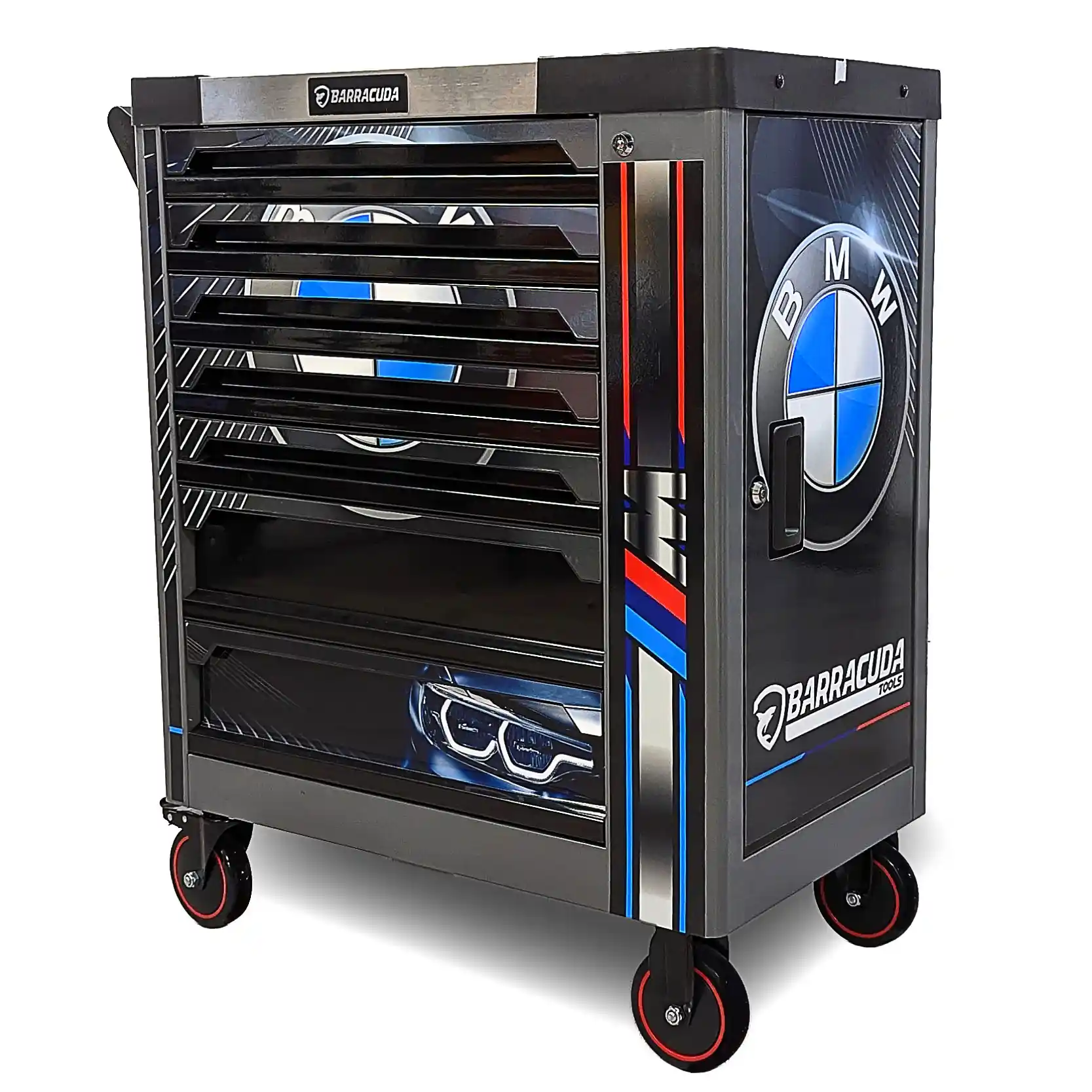 Servante d'atelier 7 tiroirs et armoire latérale - BMW M