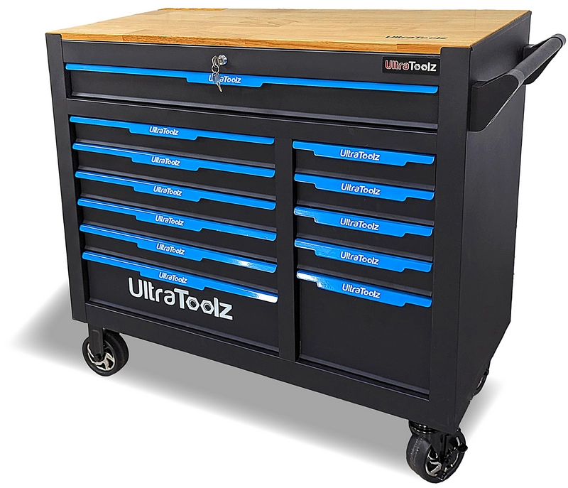 Servante a outils Ultra pro 12 tiroirs dont 10 pleins d'outils