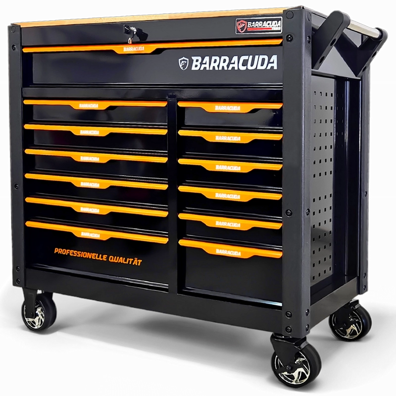 Servante d'atelier 13 tiroirs outillés - Barracuda Élite Pro Max XXL+