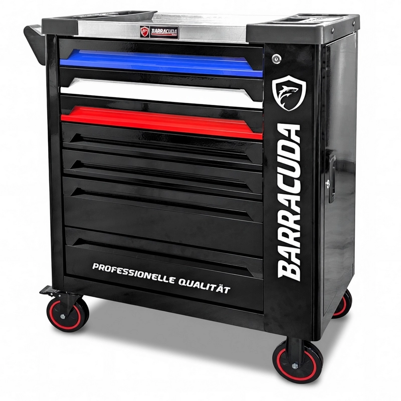 Servante d'atelier Barracuda Tools Touch XXL avec 7 tiroirs outillés