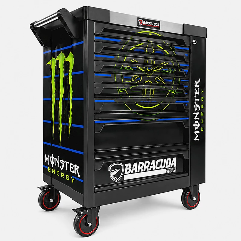 `Servante d'atelier 7 tiroirs outillés Barracuda Dynamic+ Yamaha Monster Energy`